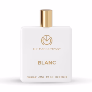 The Man Company Blanc EDT Perfume for Men | 100 ml | Long Lasting Men's Fragrance | Citrus, Lavender & Musk Notes | Premium White Oriental Perfume for Office, Daily Wear & Special Occasions