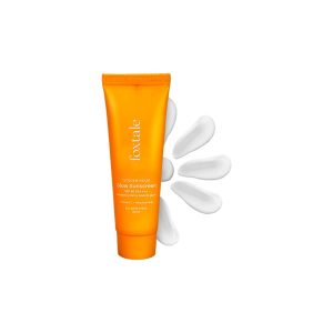 Foxtale Glow Sunscreen SPF 50 PA++++ with Vitamin C & Niacinamide, in-Vivo Tested, Made with 100% New-Gen Filters, Lightweight, Non-Greasy, No White Cast |for Men & Women | All Skin Types - 10 Ml