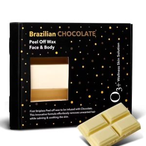 O3+ Brazilian Chocolate Strip-less Peel Off Wax (330 g)