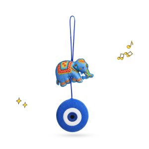 Panda's Box Hanging Evil Eye Plush | Soft Baby Nursery Accessory | Non-Toxic & Lightweight Plush D?cor for Cribs, Strollers & Play Areas | Gift for Babies & Toddlers