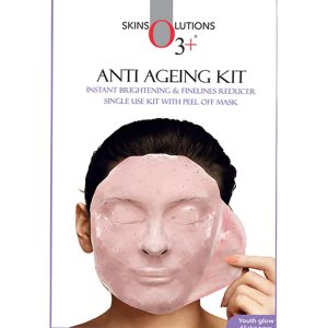 O3+ Anti Ageing Facial kit Brightening & Finelines Reducer With Peel off Mask 45gm