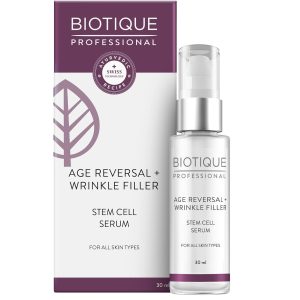 Biotique Professional Age Reversal + Wrinkle Filler Stem Cell Serum 30ml