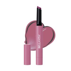 BELLAVITA All Hearts Lip Plumper | Hydrating Plumping Gloss | Natural Tint & Shine | BellaMood Tech | Paraben Free Lip Gloss | First Kiss | 1.2g