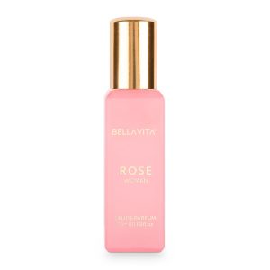 Bella Vita Luxury Organic Luxury Rose Woman Eau De Parfum Liquid Perfume for Women with Woody Rose, Jasmine, Black Currant, Vanilla & Amber | Long Lasting Fragrance EDP For Everyday Wear | 20 ML