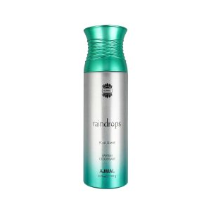 Ajmal Raindrops Liquid Fresh Female Deodorant For Woman, 200 Ml