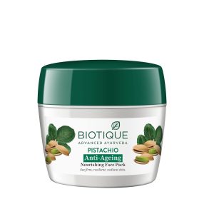 Biotique Pistachio Anti Ageing Nourishing Oil Face Pack, 175G