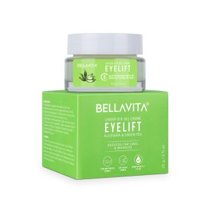 Bella Vita Organic EyeLift Under Eye Cream | Dark Circles Removal | Hydrating Gel for Puffy Eyes, Wrinkles & Fine Lines | Natural Eye Care for Women & Men | 20 gm