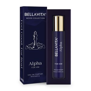 BELLAVITA Mood Collection ALPHA Perfume for Him | Long-Lasting Luxury Perfume | Bold & Sophisticated Perfume For Men,15ml