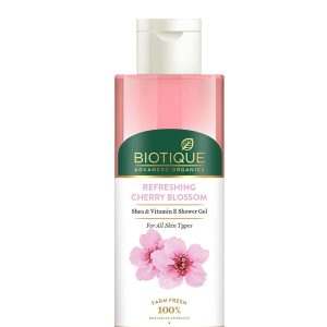 Biotique Advanced Organics Refreshing Cherry Blossom Shea & Vitamin E Shower Gel 200Ml