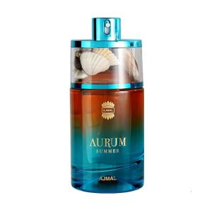 Ajmal Aurum Summer Unisex Eau De Parfum |Handpicked Luxury Long Lasting Fruity & Floral Fragrance Perfume for Men & Women 75ML