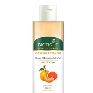 Biotique Advanced Organics Clear Improvement Vitamin C Illuminating Body Wash 200Ml