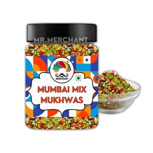 Mr. Merchant Mumbai mix Mukhwas [Mouth Freshener Mix for eating] (300 gm)