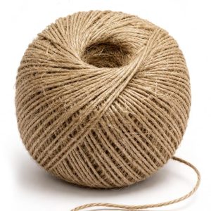 Casa De Amor Natural Soft Jute Twine Rope, 60 Metres, 2 Ply Brown