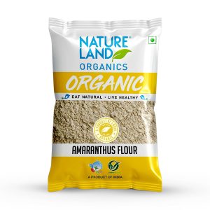 Natureland Organics Amaranthus Flour (Rajgira Flour) 500 Gm - Gluten Free