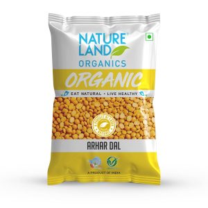 Natureland Organics Arhar/Toor Dal 1 Kg